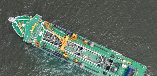 Cina: entra in funzione “Junguang”, la più grande draga dell’Asia (3)