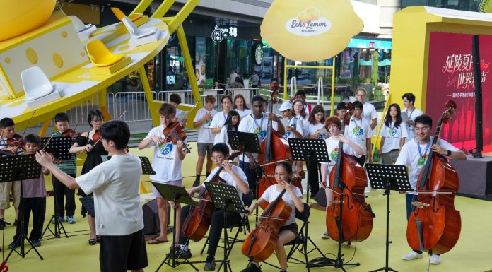 Cina: giovani cinesi e statunitensi partecipano a camp di musica e cultura (1)