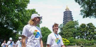 Cina: giovani cinesi e statunitensi partecipano a camp di musica e cultura (3)