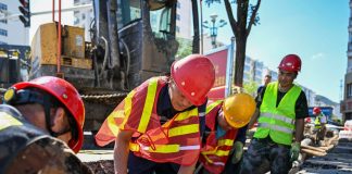 Cina: Hebei, operazioni di soccorso, ripristino infrastrutture dopo piogge (2)