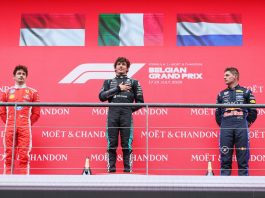 F1, Antonelli trionfa in Belgio davanti alla Ferrari di Leclerc. Hamilton 4°