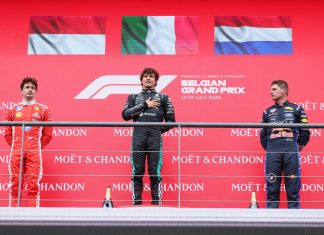 F1, Antonelli trionfa in Belgio davanti alla Ferrari di Leclerc. Hamilton 4°