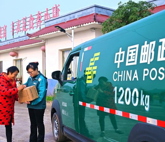 Cina: piano 2026-2030 per lo sviluppo del settore postale