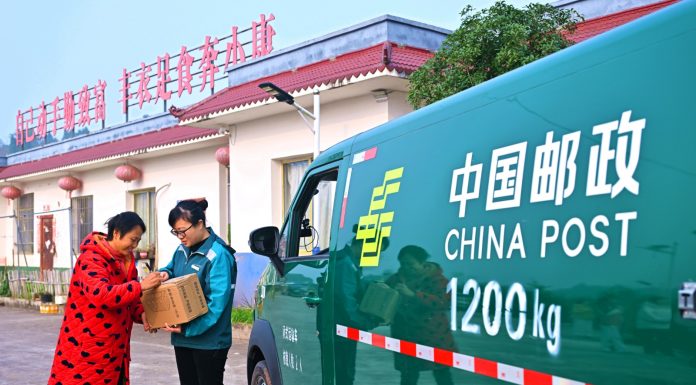 Cina: piano 2026-2030 per lo sviluppo del settore postale