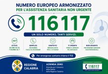Al via in Calabria il Numero Europeo Armonizzato 116117 per le richieste sanitarie non urgenti