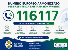 Al via in Calabria il Numero Europeo Armonizzato 116117 per le richieste sanitarie non urgenti