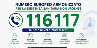Al via in Calabria il Numero Europeo Armonizzato 116117 per le richieste sanitarie non urgenti