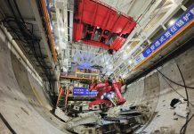 Cina: Linghang completa il tunnel ferroviario sotto lo Yangtze (1)