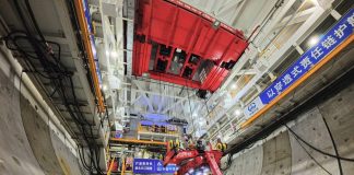 Cina: Linghang completa il tunnel ferroviario sotto lo Yangtze (1)