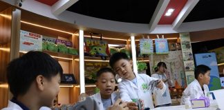 Cina: Shanghai, Museo di storia naturale ospita un nuovo spazio didattico (2)