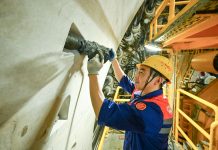 Cina: Linghang completa il tunnel ferroviario sotto lo Yangtze (3)