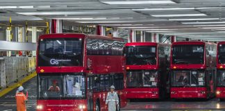 Cina: bus elettrici BYD partono da Yantai verso Londra (1)