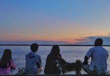 Cina: Luna e Venere visibili nel cielo dello Heilongjiang (1)