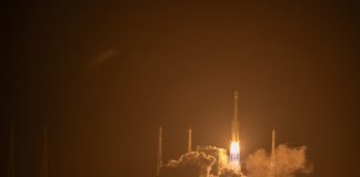 Cina: lanciato razzo vettore Long March-7A con satellite Tianlian III-01 (3)