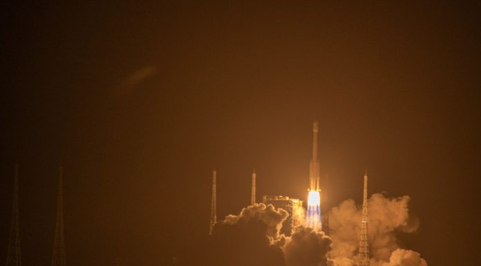 Cina: lanciato razzo vettore Long March-7A con satellite Tianlian III-01 (3)
