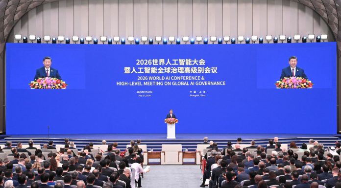 Xi partecipa alla cerimonia di apertura della Conferenza mondiale sull’IA 2026 (1)