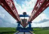 Cina: completata la posa delle travi del ponte ferroviario di Tongjiang (1)