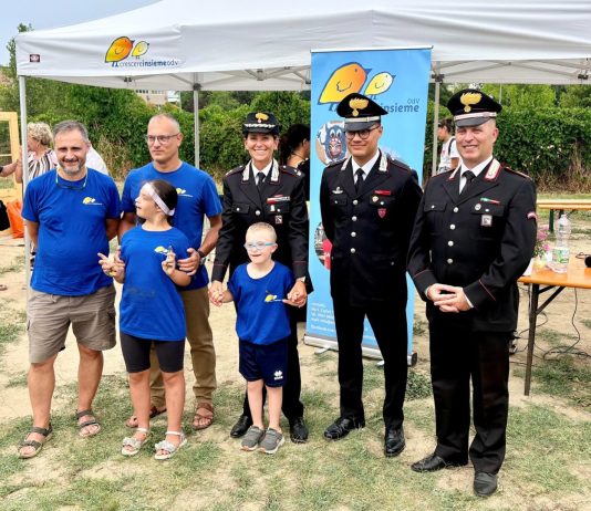 Rimini, rappresentanza dei Carabinieri all’avvio del progetto sociale “Lavor-Io Lab” dell’Associazione Crescere Insieme