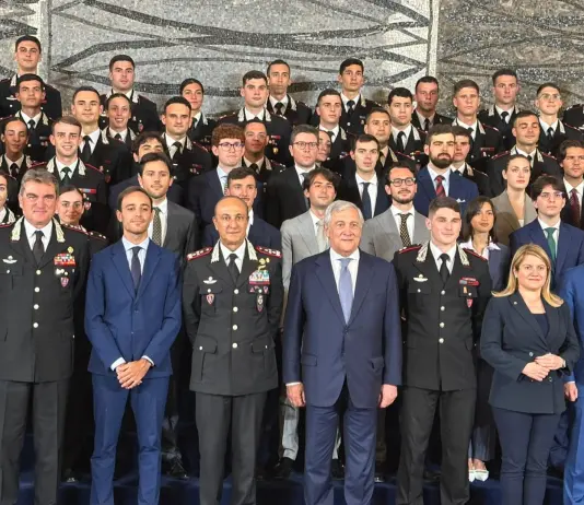 Tajani “Il ruolo dei Carabinieri nelle ambasciate è fondamentale”