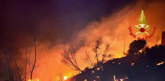Resta alta l’allerta incendi, migliora la situazione nell’agrigentino