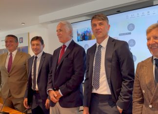 Malagò, Maldini e Leonardo all’Assemblea di Lega Serie A: “Ct? Abbiamo parlato anche con Ancelotti, aspettiamo chi realmente vogliamo” / Video