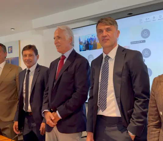 Assemblea di Lega Serie A: a Milano presenti Malagò, Maldini e Leonardo / Video