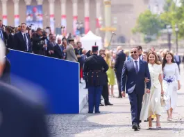 Malta PM attends Bastille Day Parade in Paris