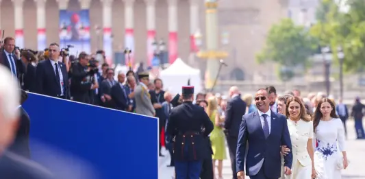 Malta PM attends Bastille Day Parade in Paris