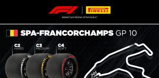 GP Belgio, Pirelli punta sulle mescole C2-C3-C4: ipotesi due soste