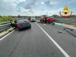Scontro frontale nel Nuorese, 4 feriti in gravi condizioni