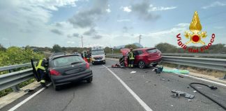 Scontro frontale nel Nuorese, 4 feriti in gravi condizioni