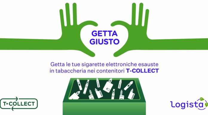Al via la nuova campagna Logista per lo smaltimento delle sigarette elettroniche