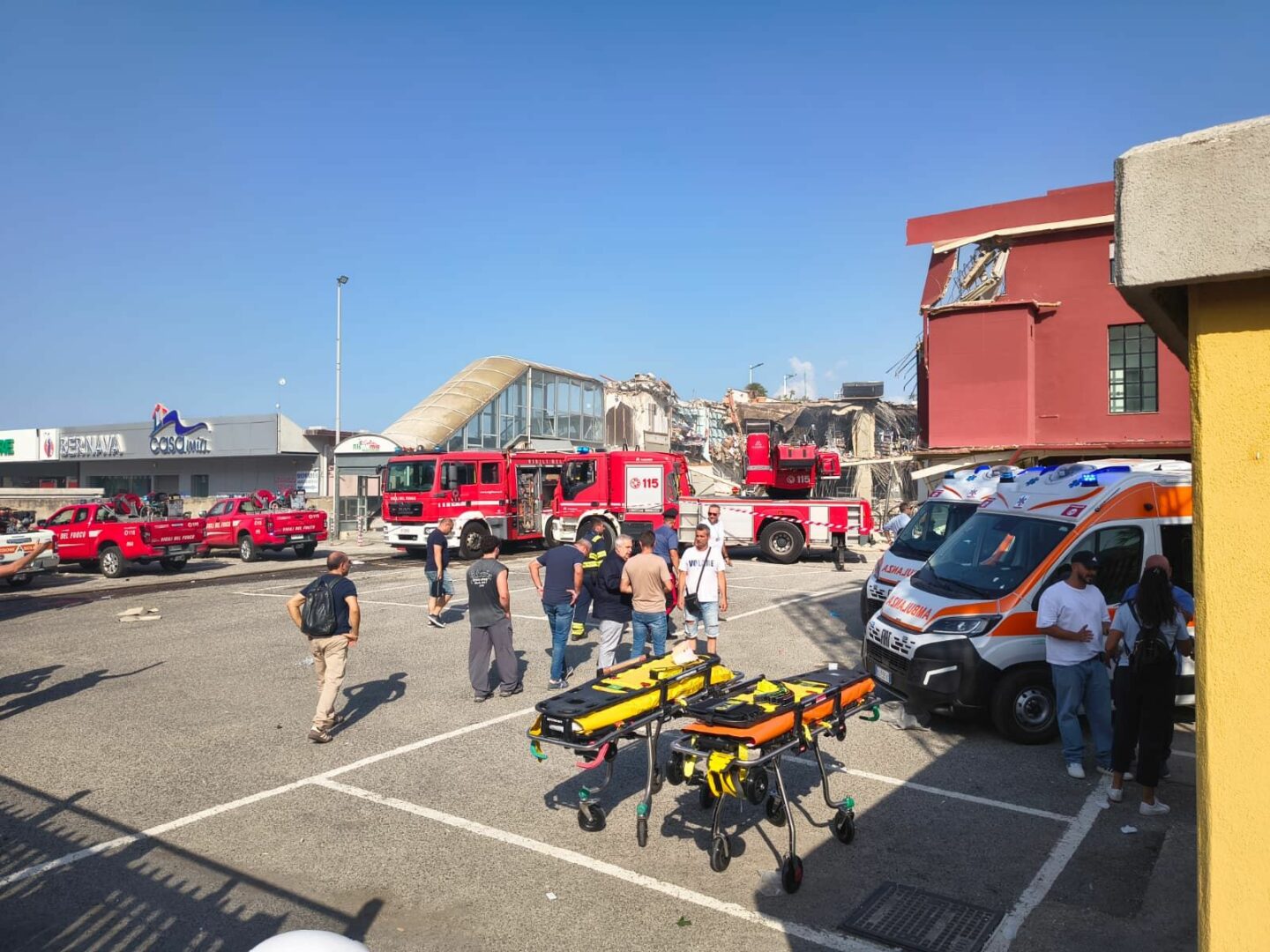 Messina, recuperata quarta vittima del crollo a Pistunina