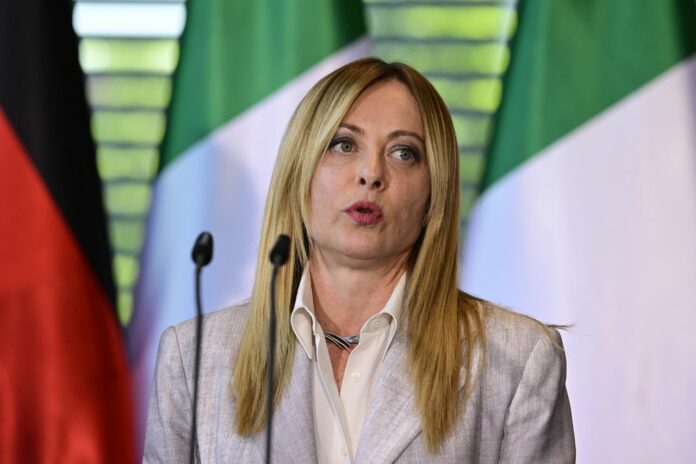 Berlino, il Presidente del Consiglio Giorgia Meloni partecipa al vertice E5