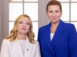 Meloni e la premier danese Frederiksen: “No a un’immigrazione incontrollata verso l’Europa”