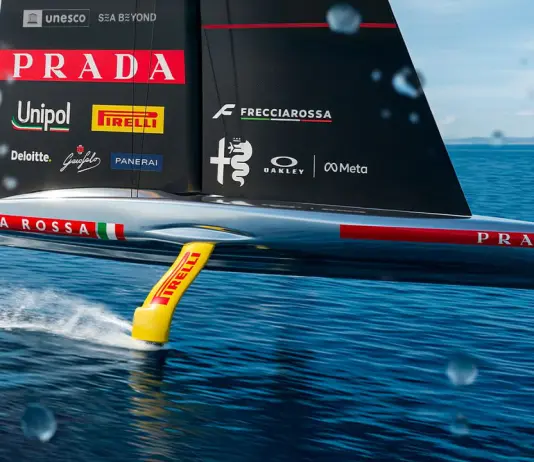 Americàs Cup, Pirelli firma foil e timone delle imbarcazioni di Luna Rossa