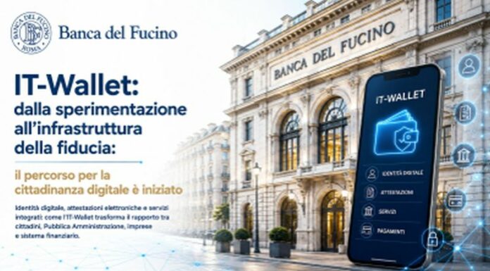 Fucino Digital, con IT-Wallet è iniziato il percorso per la cittadinanza digitale
