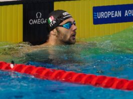 Ceccon bronzo nei 200 dorso agli Europei di Parigi