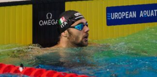 Ceccon bronzo nei 200 dorso agli Europei di Parigi