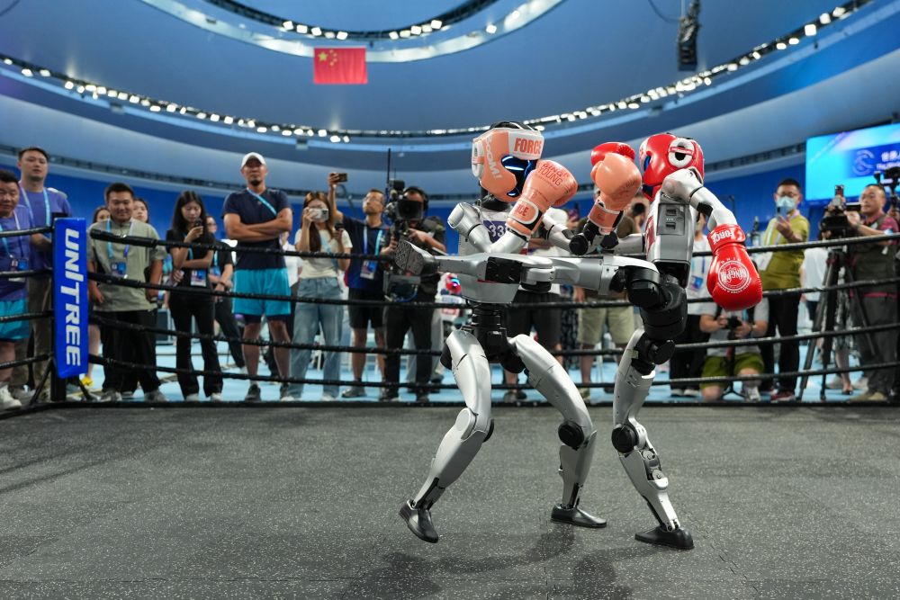 Cina, presenza di robot quadruplicata ai secondi World Humanoid Robot Games