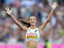 Battocletti regina europea del mezzofondo, oro anche nei 10.000