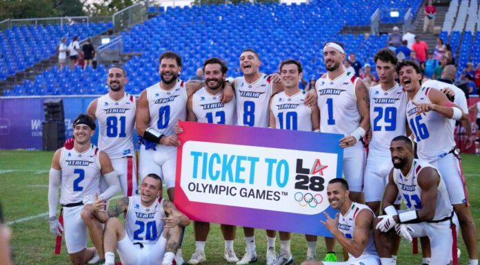 Impresa Italia nel flag football, finale ai Mondiali e pass per LA2028
