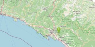 Scossa di terremoto di magnitudo 3.7 in provincia Massa e Carrara, nessun danno