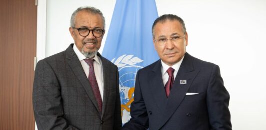 Ghribi incontra il Direttore Generale OMS, focus sulle sfide della salute globale