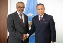 Ghribi incontra il Direttore Generale OMS, focus sulle sfide della salute globale