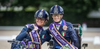 Paradressage, Morganti e Salvadè doppio bronzo in apertura ai Mondiali di Aachen