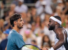 Musetti eliminato ai quarti a Cincinnati, Tiafoe in semifinale