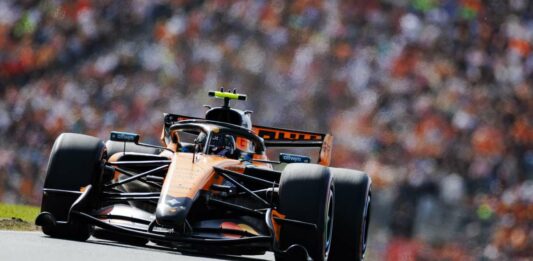 Norris in pole al Gp d’Olanda, Antonelli 3°, Ferrari in terza fila