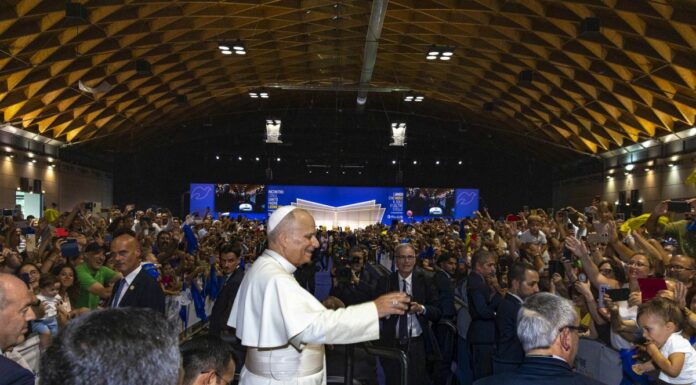 Papa Leone al Meeting “E’ l’ora della responsabilità, servono pionieri coraggiosi”