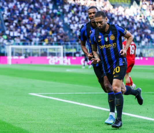 L’Inter parte subito forte, travolto il Monza 4-1